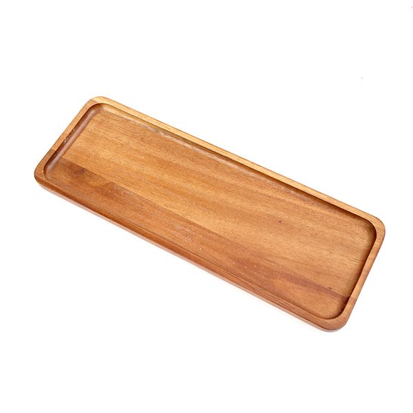 Acacia Wood Platter - Rectangle - Brown - 30cm