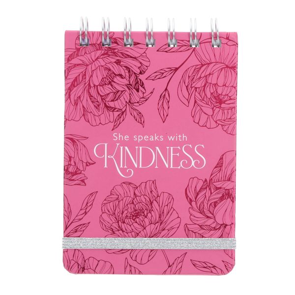 Wirebound Notepad - She Speaks with Kindness