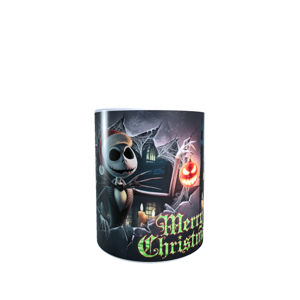 Jack Skellington 3D Christmas Ceramic Mug - Gothic Festive Gift for Fans