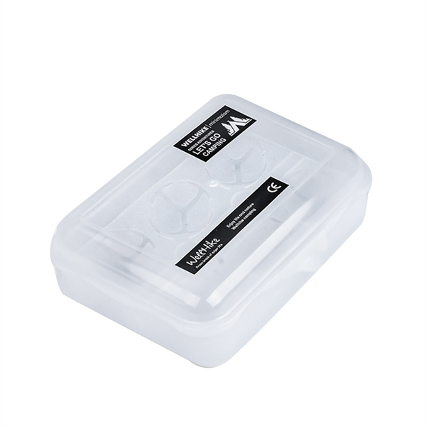 6 Grid Egg Carton With Lid Stackable Crisper Egg Protection Box