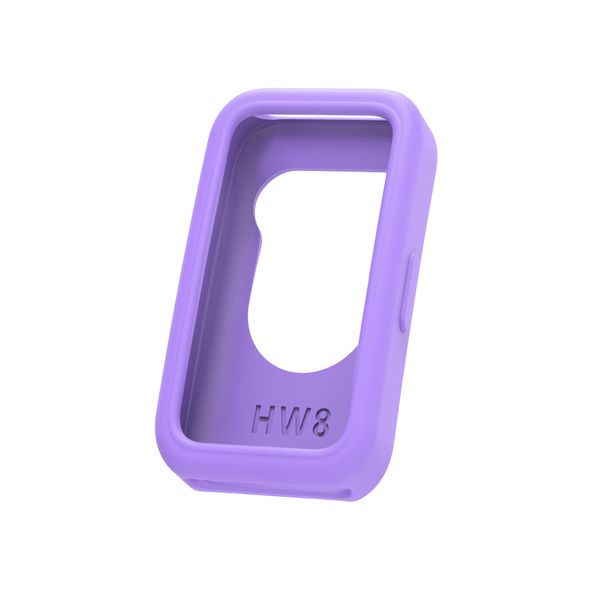 Silicone Protective Case Compatible with Huawei Band 8/9/10 - Purple