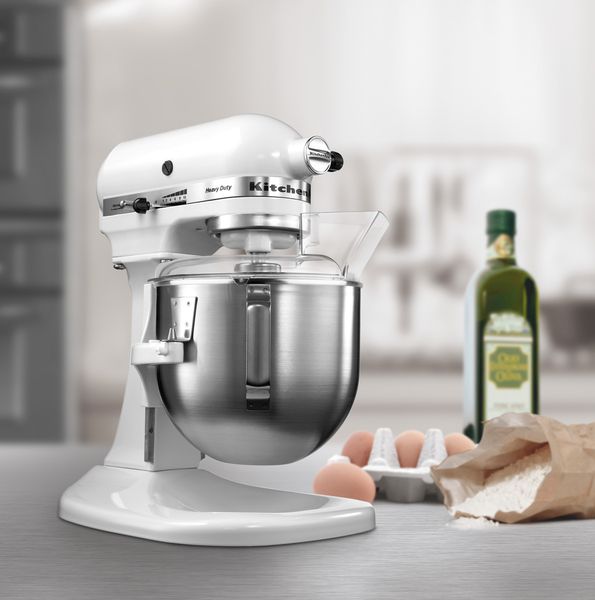 KitchenAid - 4.8 Litre Heavy Duty Food Mixer - White