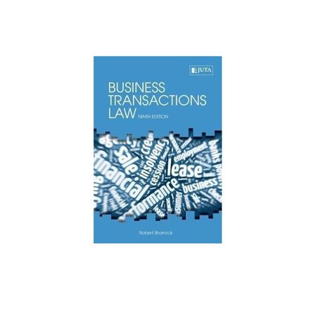 Business transactions law Image