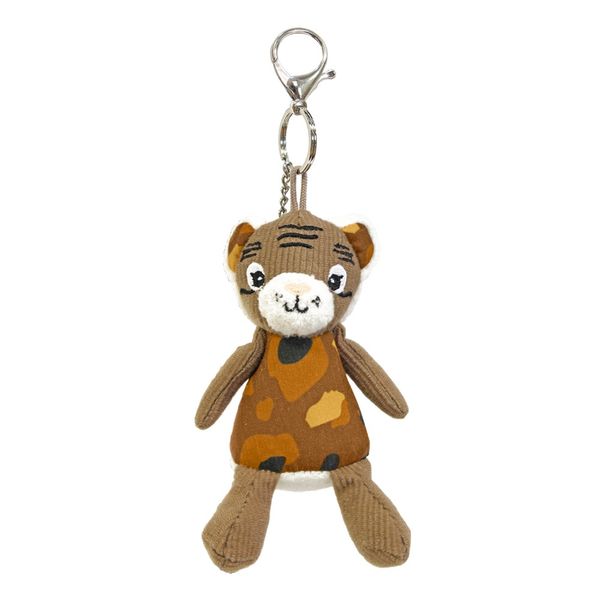 Les Deglingos Keyring / Bag Charm - Tiger