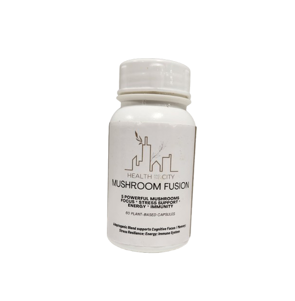 Health and The City Plant-Based Mushroom Fusion - 60 Capsules