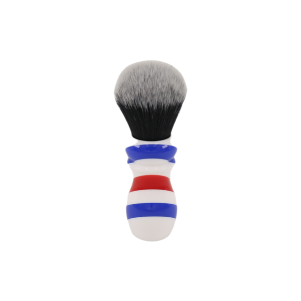 Shaving Brush Yaqi Barber Pole Tuxedo