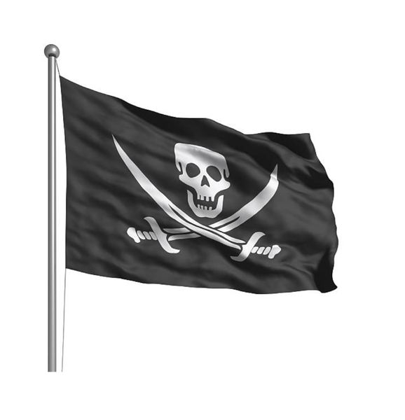 Flag - Pirates - 1800mm x 1200mm