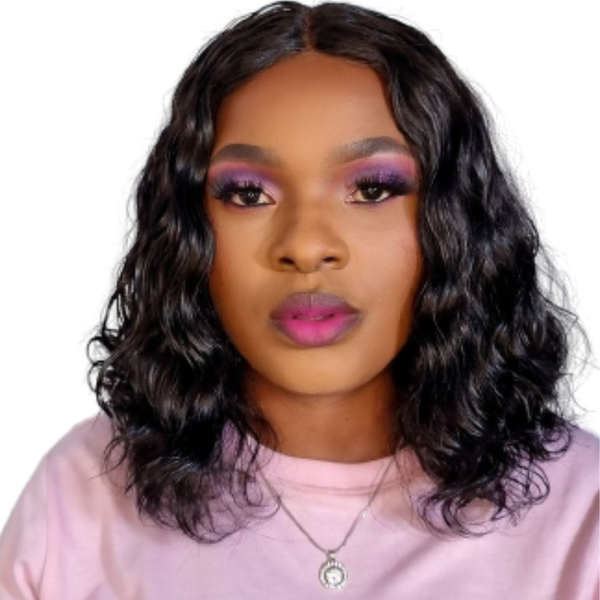 Brazilian Hair Wig, Curly 4x1 Part Wig.