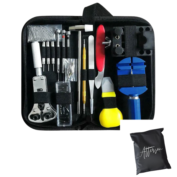 Atterson 147-Piece Watch Repair/Link Remover Toolkit Set Organiser Case