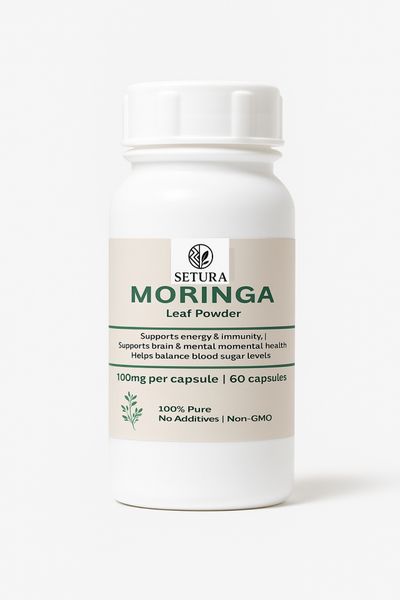 Moringa Leaf Powder Capsules