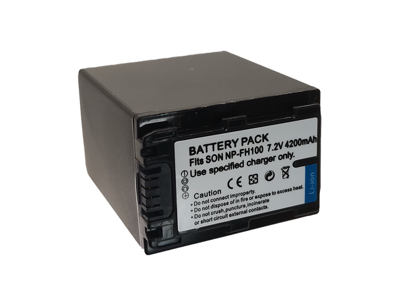 4200mAh Lithium - Ion Battery Pack for Sony NP-FH100