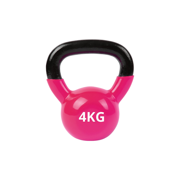4kg Vinyl Dipped Kettlebells