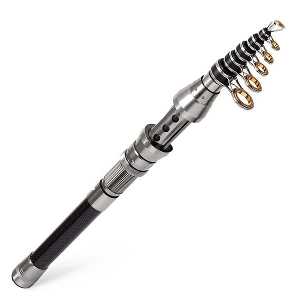 Telescopic Fishing Rod Carbon Fiber Fishing Pole for Saltwater Freshwater
