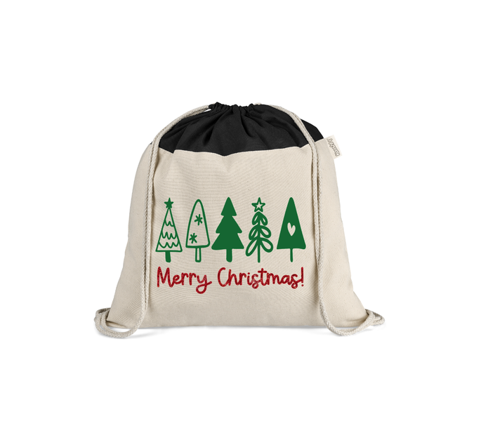 Christmas Cotton Sack - Merry 1