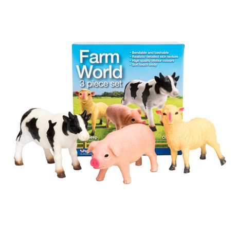 PETERKIN Farm Animals 3pc Extra Large Soft to Touch | Buy Online in South  Africa 