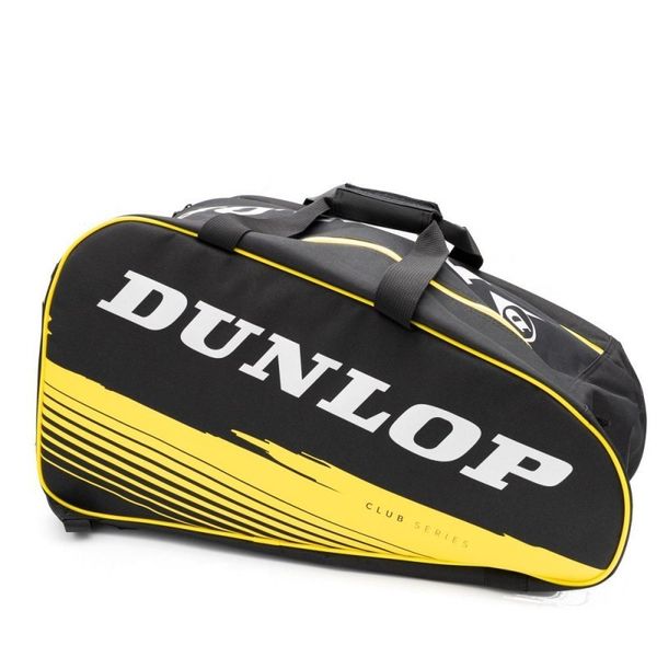 Dunlop Paletero Club Padel Black Yellow Bag