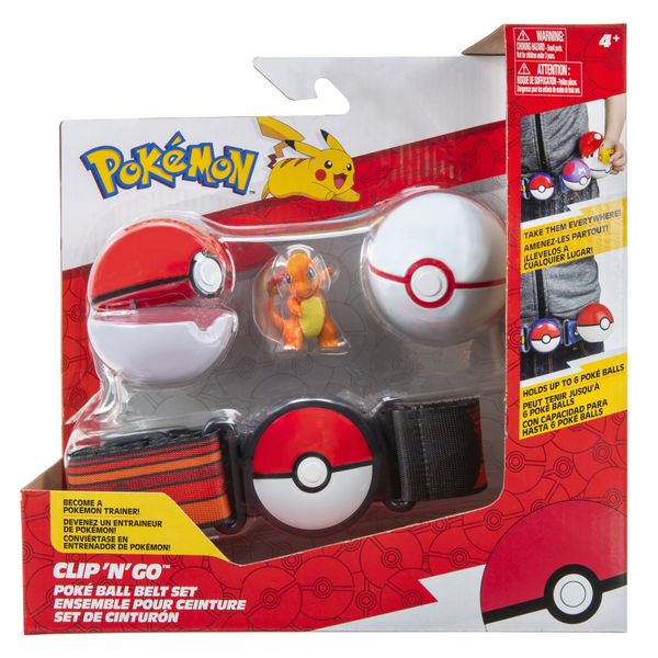 Pokemon Clip N Go Poke Ball Belt Set