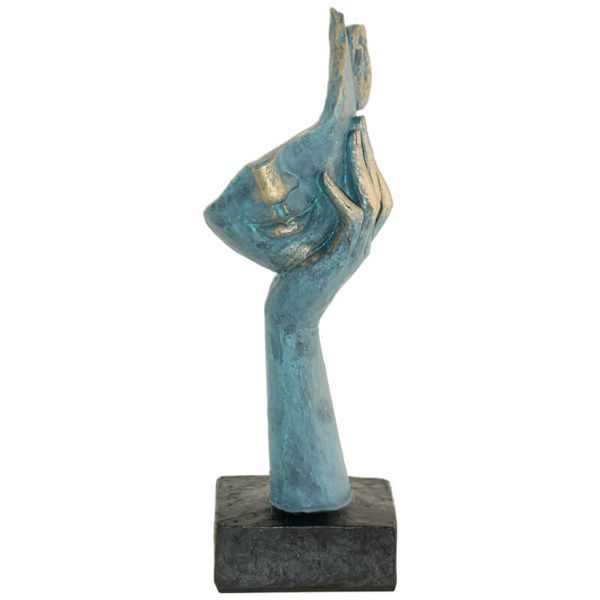 Opulent Sarah Thinking - Blue Gold 31cm
