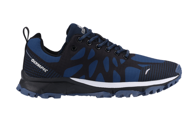 Olympic Mens Flame 2 Trail Running Shoe Blue/Black