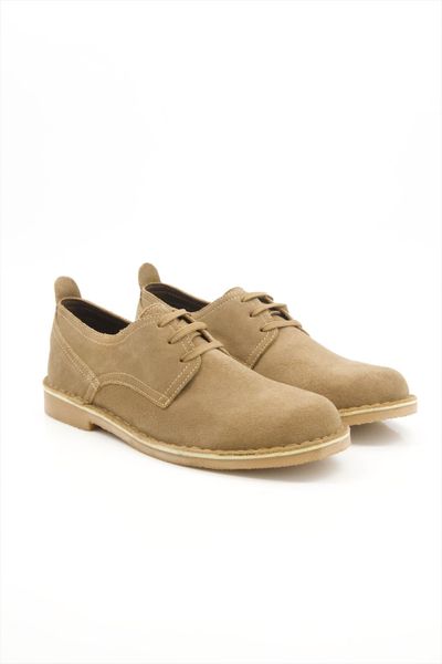 Desert - M7055 Men Plain Toe Rubber Sole Boots