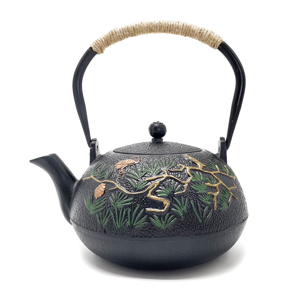 Chenshia Oriental Handmade Cast Iron Teapot with Infuser- 1200ml