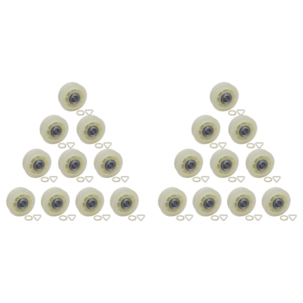 80Pieces 279640 Idler Pulley Compatible with Whirlpool Replaces Ap3094197