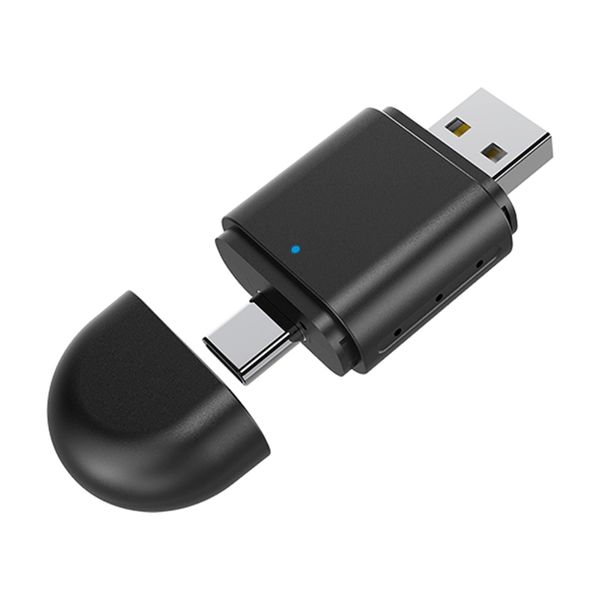 Dual USB Nano Wireless Adapter for Android Auto and Apple Carplay
