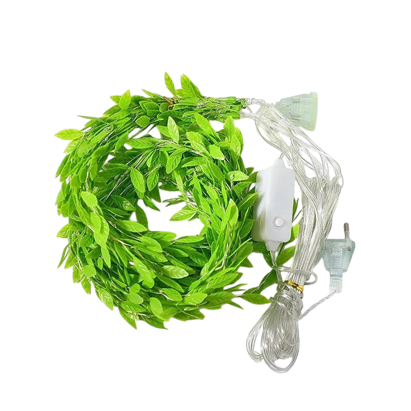20 Hanging Willow Leaf Curtain Lights