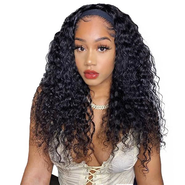 Headband Waterwave Wig