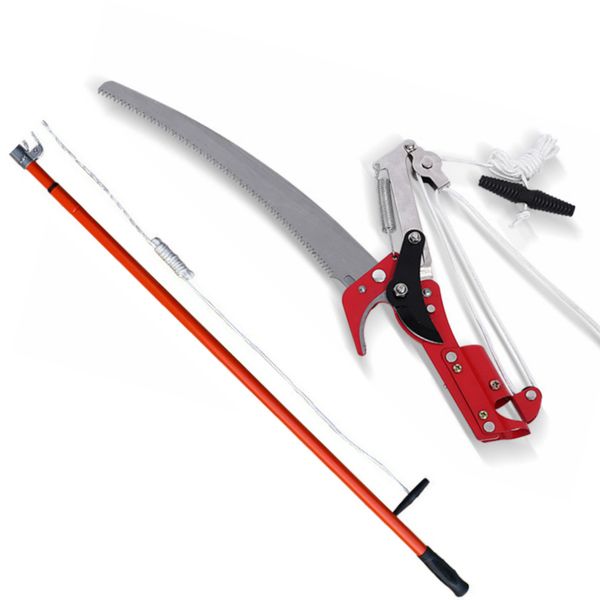 2.5m Pole Tree Pruner Telescopic Cutter &amp; Saw Extendable Garden Tool