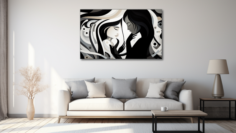 Canvas Wall Art - Mother and Child Bonding - MT0291