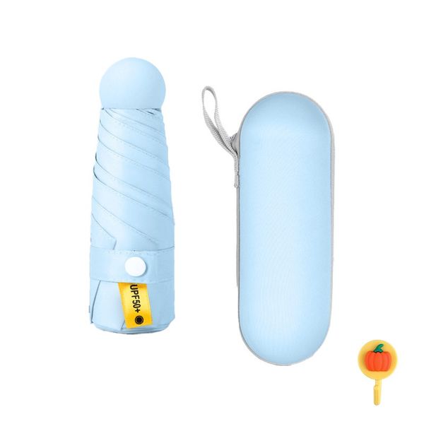 Mini UV Protection Ultra Light Rain and Sunshine Umbrella