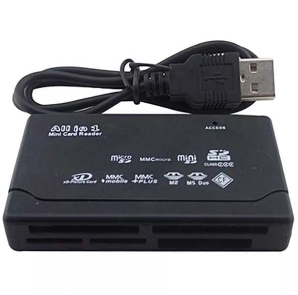 DLTech Mini 26-IN-1 USB2.0 High Speed Memory Card Reader