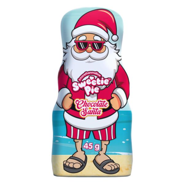 Sweetie Pie Santa Hollow Milk Chocolate - 45 g × 24 Bulk Pack