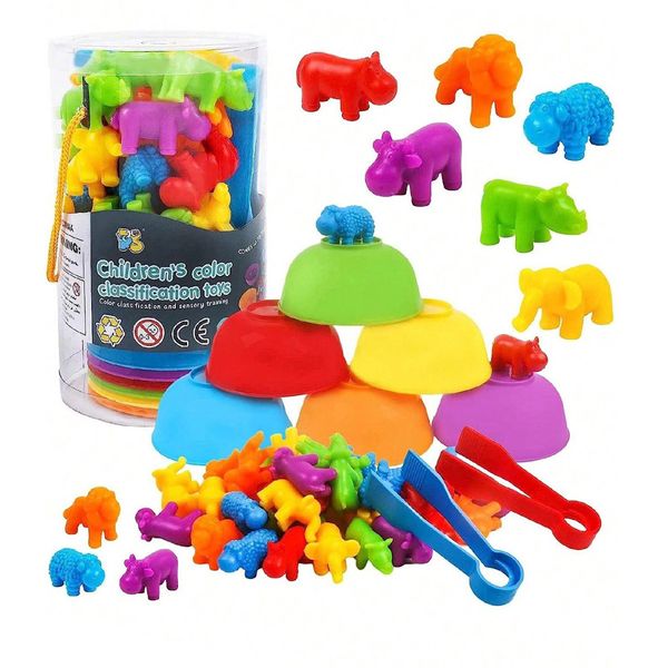 Counting Animals Montessori Toys Preschool Learning Activities