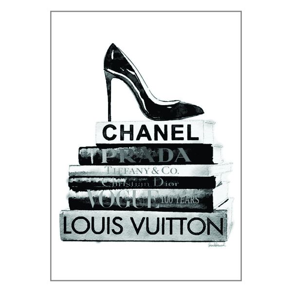Fashion Book Stacker- A1 Poster