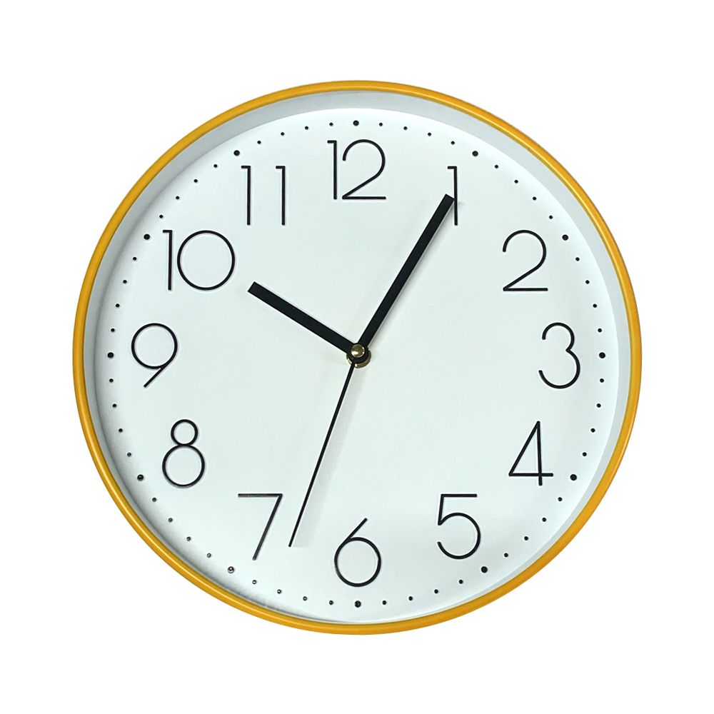 UltraQuiet Battery Operated Large Wall Clock with Stereoscopic Dial 30cm Shop Today. Get it