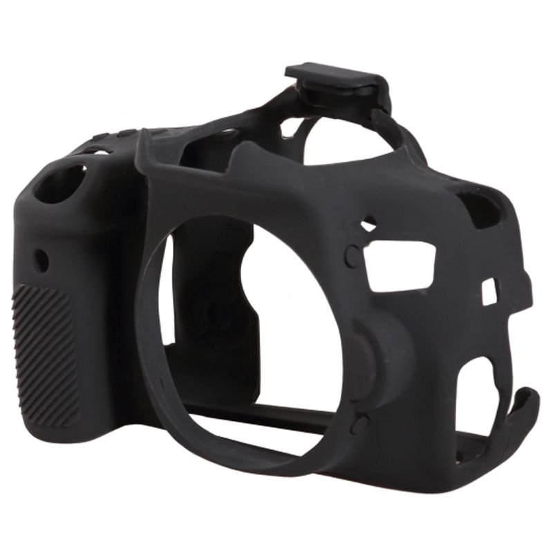 easyCover PRO Silicon Camera Protective Case for Canon 750D Black