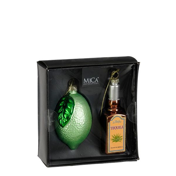 Ornament Set Tequillia Lime 2pc