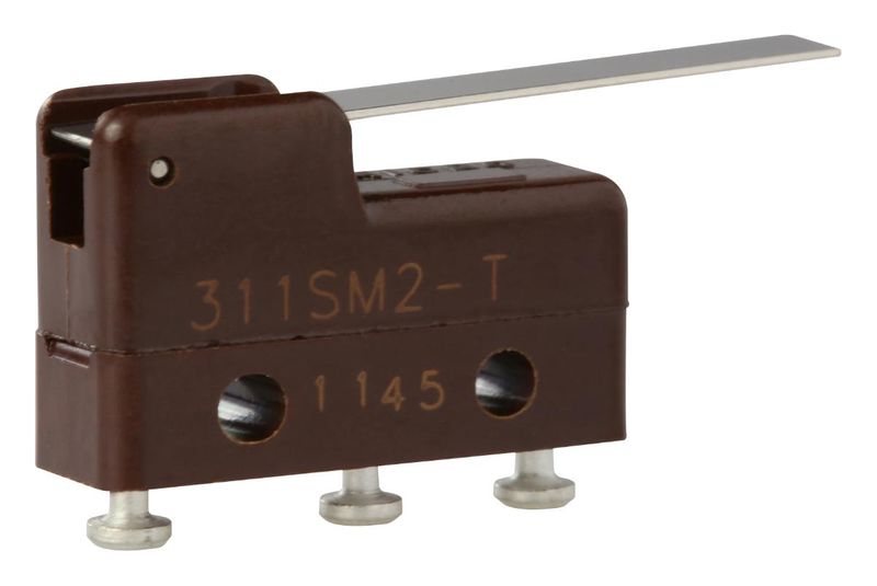 Honeywell (311SM2) Microswitch, Subminiature, Straight Lever