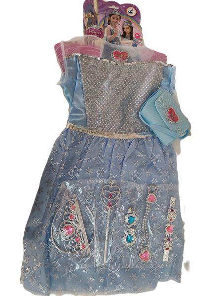 Blue Princess Dress Up Playset