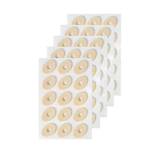 120 Pieces Foam Corn Cushions, Waterproof Toe Pads for Corn Callous