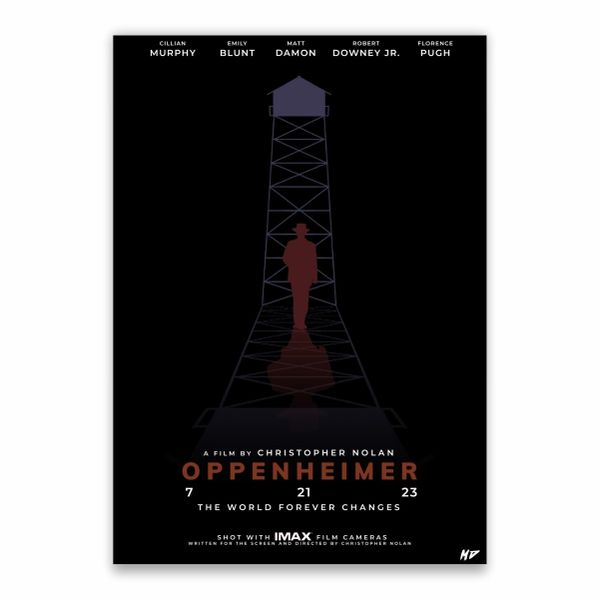 Oppenheimer Movie Poster - A1