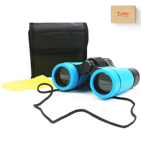 Topika Kids Binoculars 4x30 Shockproof Toy for Outdoor Learning Fun Image