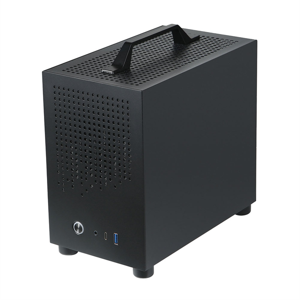 Micro-ITX Case PC Case SKTC A17 SGCC Computer Case Black