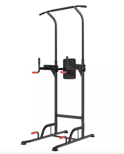 Fitness Pull Up Bar Dip Station Workout Stand