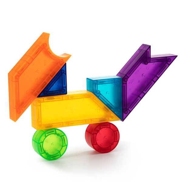 Kebo 3D 61 Piece Magnetic Educational Building Blocks Tangram