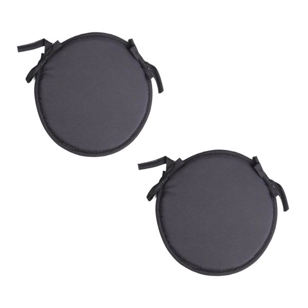 2 Piece Round Chair Cushion Chair Pad Simple Anti Slip Seat Cushion Seat