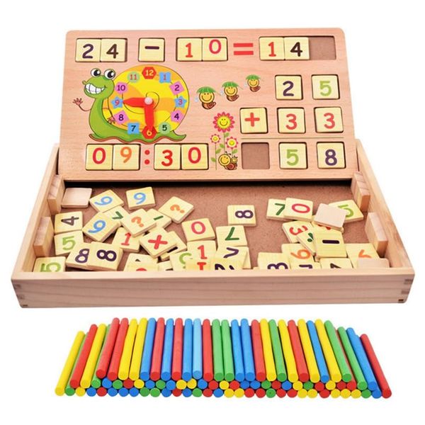 Math Calculation Educational Toy for Kids Montessori Toys MultiFunctional