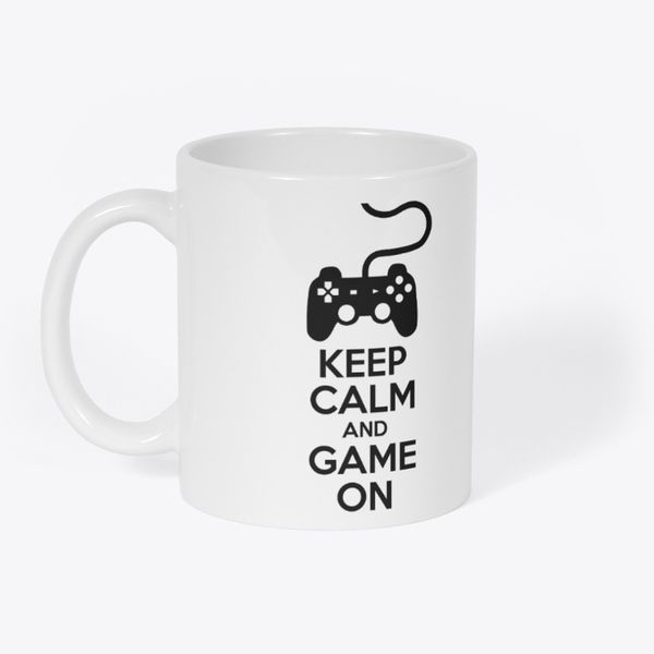 Keep Calm and Game on Coffee Mug
